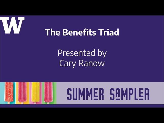 The Benefits Triad: Health Care & Its Costs