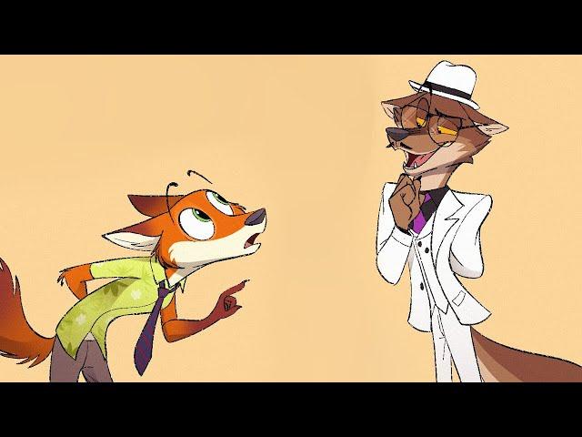 Nick Wilde Meets Mr. Wolf