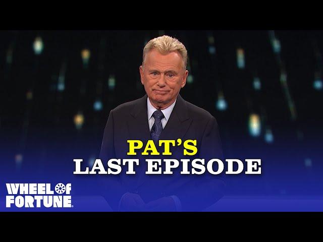 Pat Sajak's Last Show (FULL EPISODE) | S41 | Wheel of Fortune