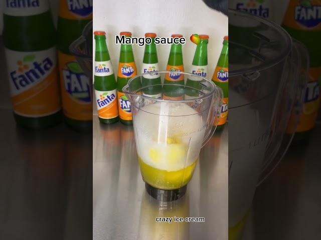 Original fanta mango drink #icecream #drink #gelato #viral #summer #2023 #arabic #india #indianfood