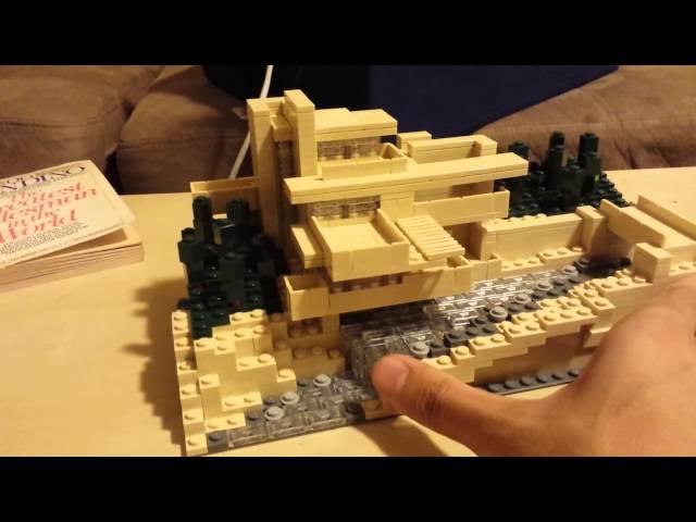 Fallingwater LEGO 21005 (Now Retired!) My Thoughts While Building...