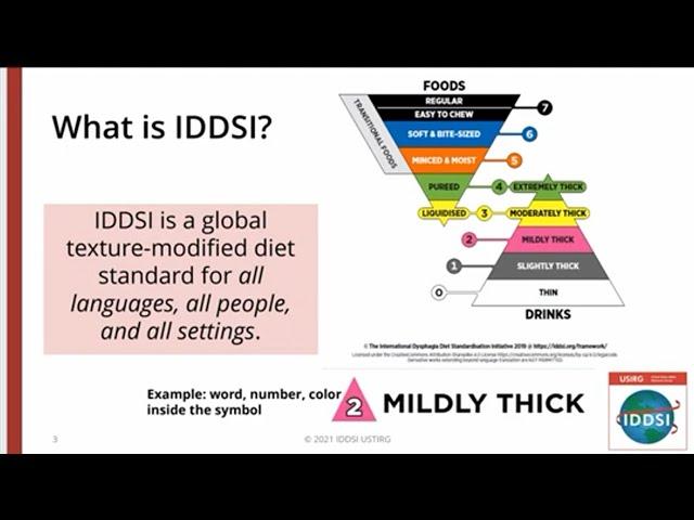 IDDSI 101 for Healthcare Professionals