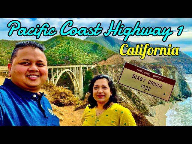 USA EP 06: RoadTrip 2024 | Bixby Bridge | Monterey Peninsula 17th Mile | Santa Cruz | Roving Couple