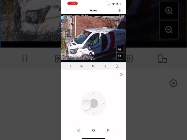 Dahua DMSS Remote App How To: Camera/PTZ Controls