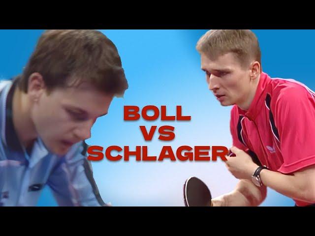 2 Tischtennis Legends Go Head to Head Timo Boll Vs Werner Schlager