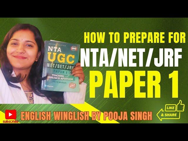 UGC NET December 2024| Strategy to crack UGC NET Paper ONE /Books, Online sources