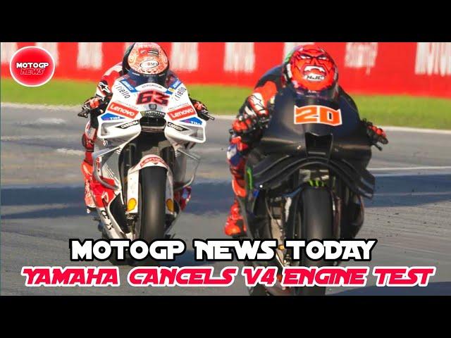 SHOCKED...!!! YAMAHA CANCELS V4 ENGINE TEST, KTM OUT OF MOTOGPMOTOGP NEWS TODAYMOTOGP 2025