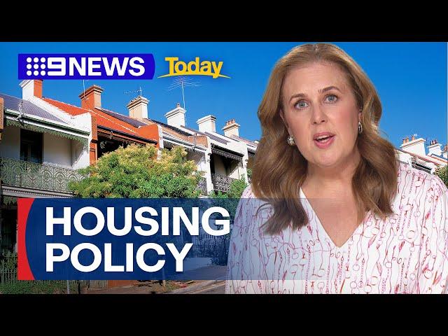 Domain Property Editor Alice Stolz on housing policy proposals | 9 News Australia