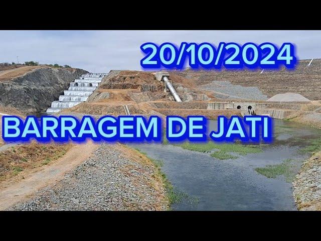 Transposição do Rio São Francisco Barragem de Jati em 20/10/2024