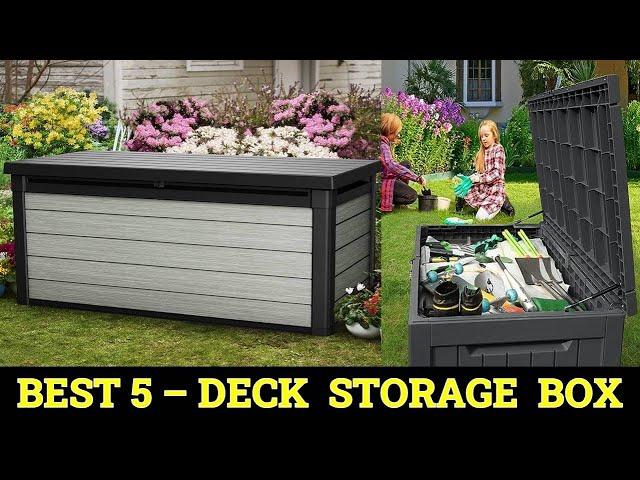 Top 5 Best  Deck Storage Box 2023