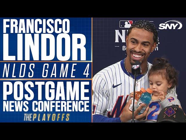 Francisco Lindor on NLDS victory and Mets next steps: ‘I want to win it all’ | SNY