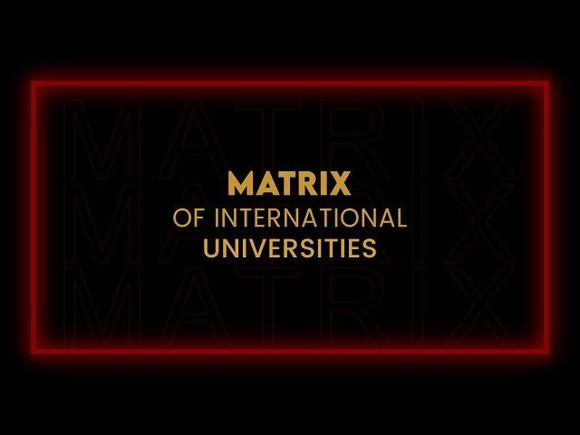 Matrix Of International Universities
