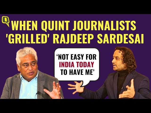 'Not Easy to Have Me on Prime Time TV': Journalist Rajdeep Sardesai's Tell-All Interview | The Quint