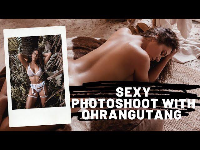 Photoshoot with Ohrangutang