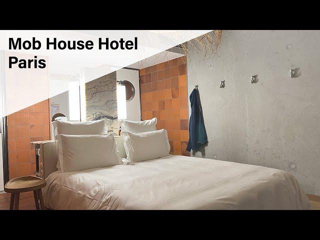 Mob House Hotel Room Tour, Paris, France