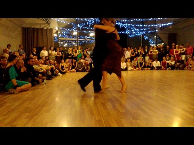 Carlitos Espinoza & Noelia Hurtado. Violetas (Vals). Tesoromio Tango Weekend, Kiev 2017