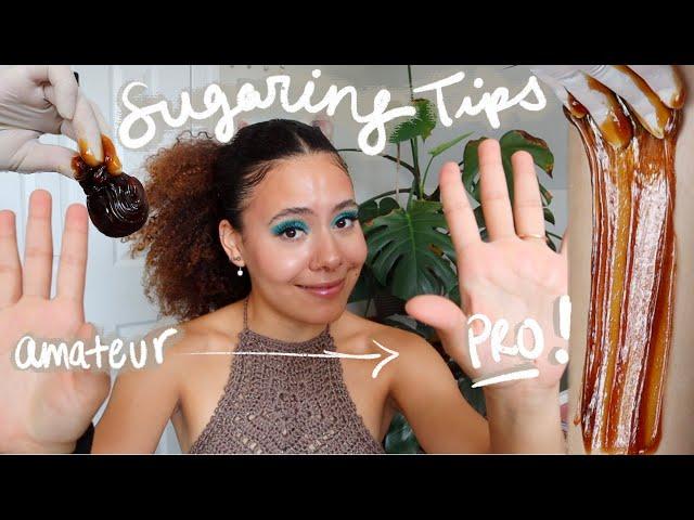 SUGAR WAXING TIPS THAT WILL TAKE YOU FROM AMATEUR TO PRO! | HOW TO SUGAR WAX AT HOME 