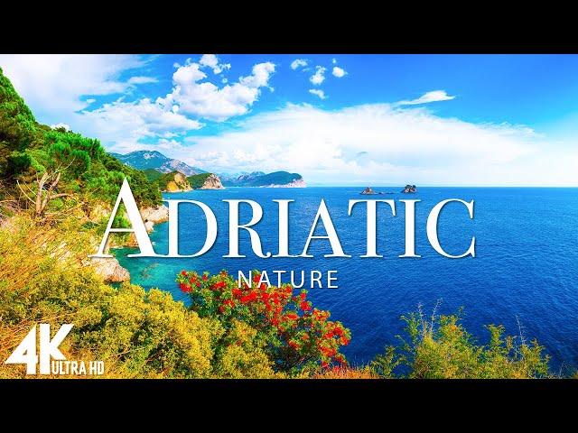 FLYING OVER ADRIATIC 4K UHD - Relaxing Music Along With Beautiful Nature Videos - 4K UHD TV