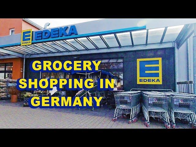 EDEKA Hallbergmoos - Grocery shopping in Germany NEW