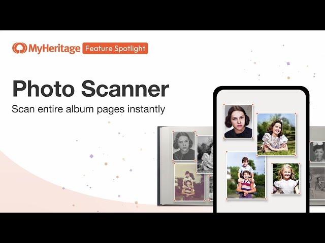 Capture entire album pages in one tap