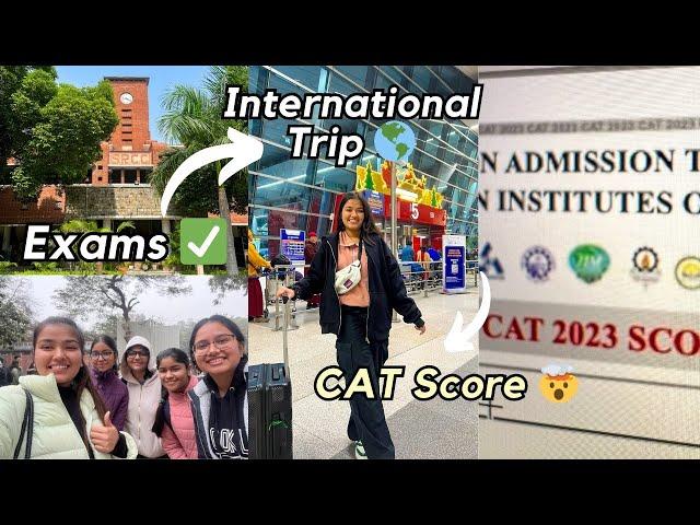 My CAT Score Revealed! Packing for My First International Trip of 2024️ | Ananya Gupta