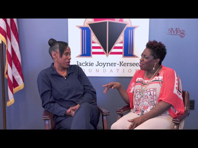 Part 1 Jackie Joyner-Kersee & Arthur (Flash) Johnson chat with SMIiles