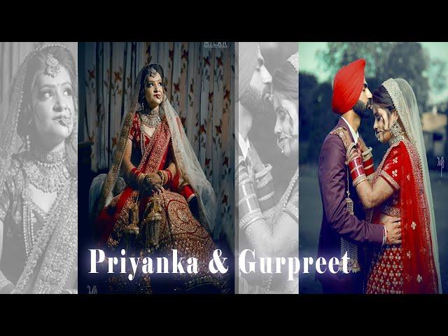 Cinematic Wedding Story 2021 || Priyanka & Gurpreet || Milan Productions || Sikh Wedding || India