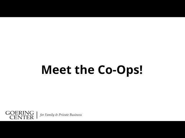 Goering Center | Co-Op Testimonial