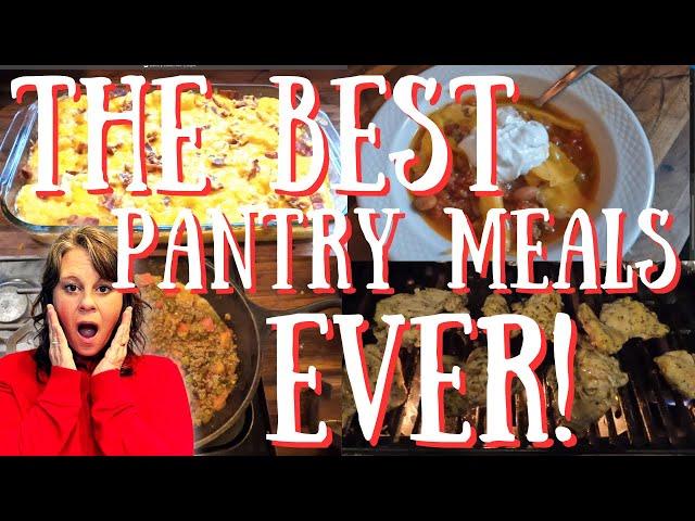 Easy MUST TRY Pantry Clean-Out Meal Ideas! Cook With Me! #cooking #pantrymeals #budgetmeals