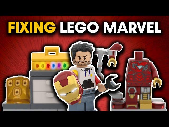 Fixing My LEGO Marvel Minifigure Collection (90+ Custom Minifigures)