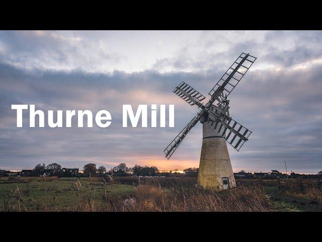 Thurne Mill at sunrise | Landscape Photography