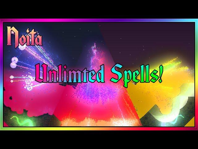 Unlimited Spells! (How to use Greek Letters) | Noita