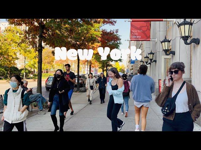 [4K]NYC WalkMorningside Heights of ManhattanColumbia University Campus | Nov 2022