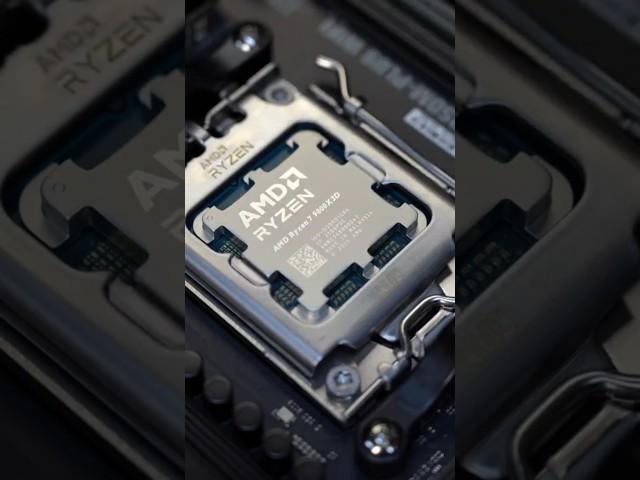 AMD R7 9800X3D original box-8 cores #diycomputer #pcbuild