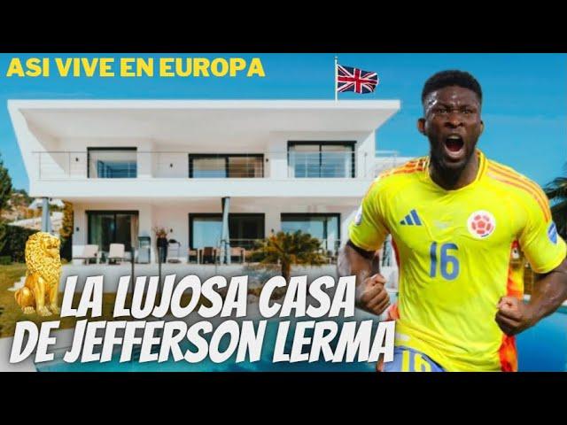 Así es la LUJOSA Mansión de JEFFERSON LERMA en LONDRES