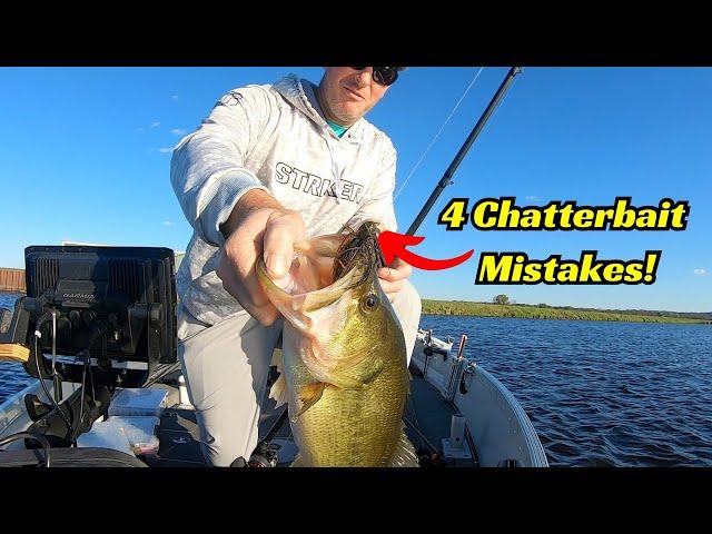 Four Chatterbait Mistakes Anglers Are Making!