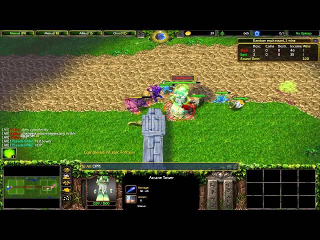 Warcraft 3 TFT - Castle Fight ES #1