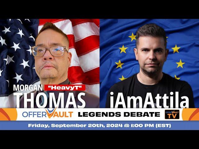 The Affiliate Marketing Show - Ep. 85 - Legends Debate (Morgan "HeavyT" Thomas vs. iAmAttila)