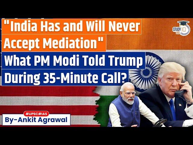 PM Modi declines Trump's US visit invite after G7 | Why Croatia? Ankit Agrawal Study IQ