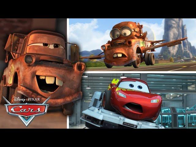 Lightning McQueen and Mater's Funniest Moments | Try Not To Laugh Compilation | Pixar Cars