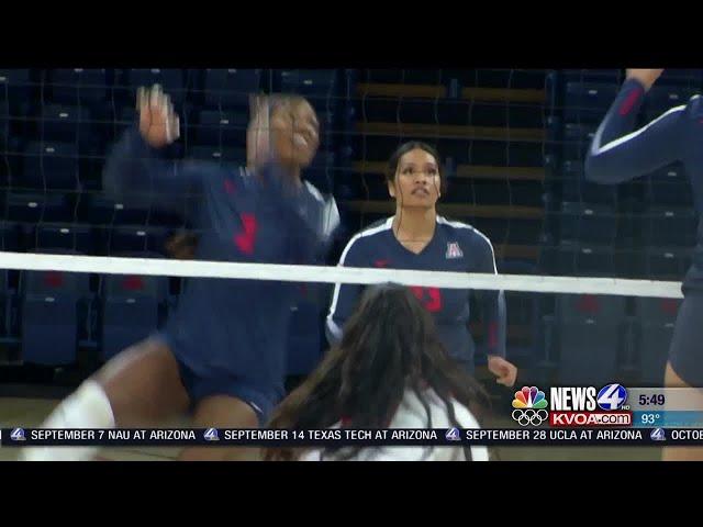 UA Volleyball "Red-Blue" game a success
