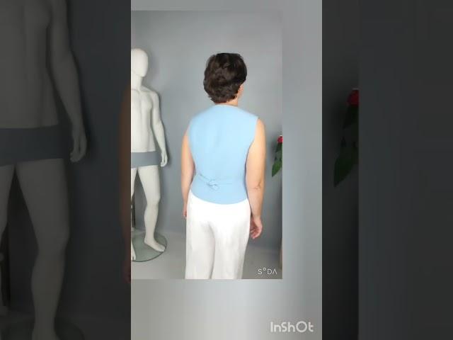 Готовим новый мастер класс по пошиву жилета