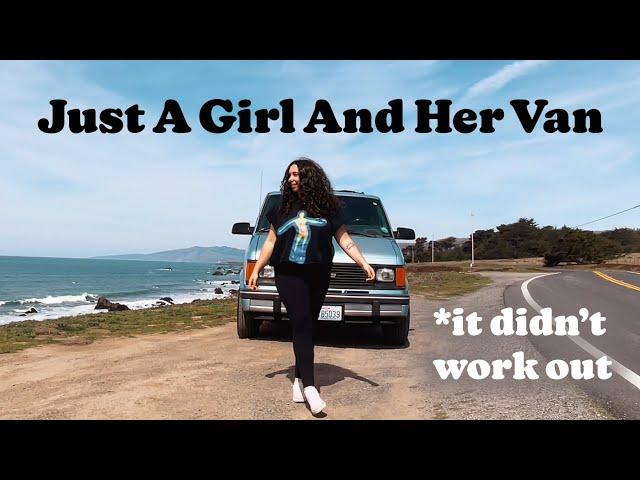 Solo Female Vanlife | A VERY Disappointing Day On The California Coast