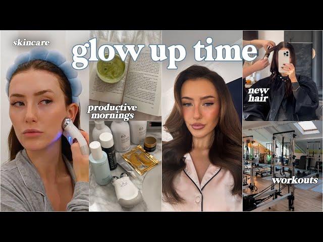 a week of getting my life together | a full glow up, new routines & self care