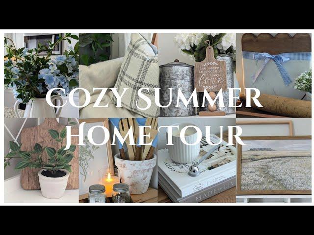 2024 LATE SUMMER HOME TOUR│SUMMER HOME DECORATING IDEAS│HOME DECOR INSPIRATION