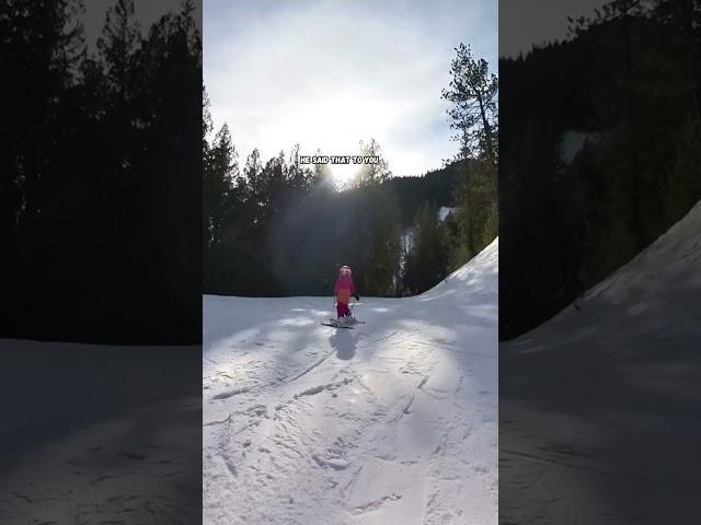 Little Skier is a TikTok star #skiing #parenting #cute