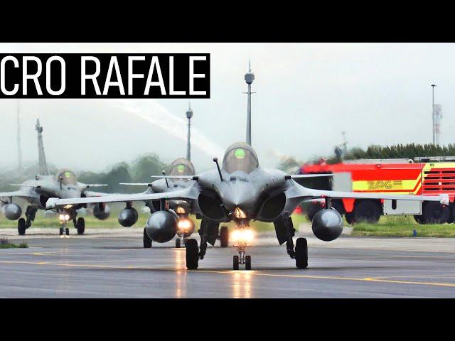 DASSAULT RAFALE ARRIVES IN CROATIA - CROATIAN AIR FORCE