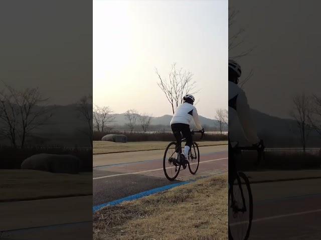 #riding #bycycle #shorts #쇼츠 자전거 타고 세종에서 대청댐 왕복 65km 2023 첫 라이딩 시작!
