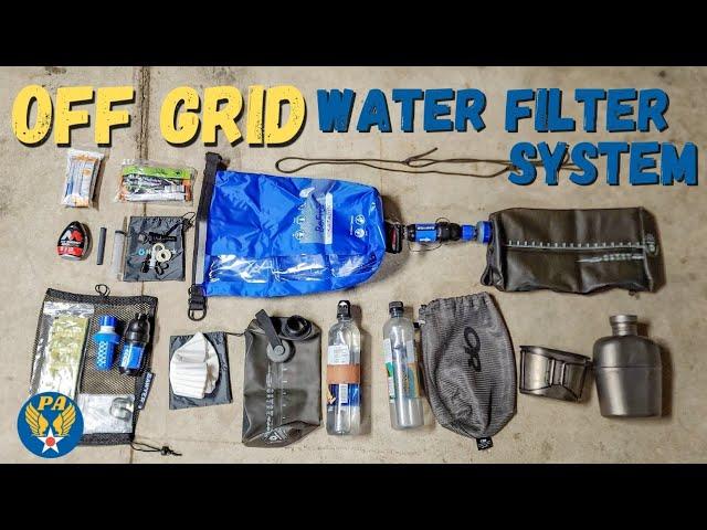 Best portable water filter system: Hydropak + Katadyn + Sawyer combined