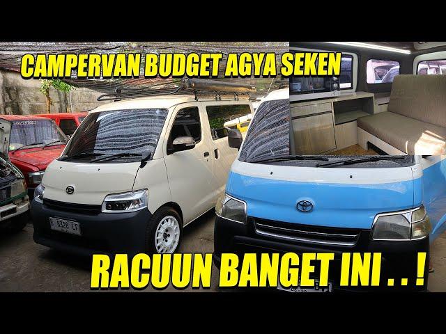 CAMPERVAN MEWAH BUDGET MINIMALIS, ADA YANG 40 JUTA JUGA